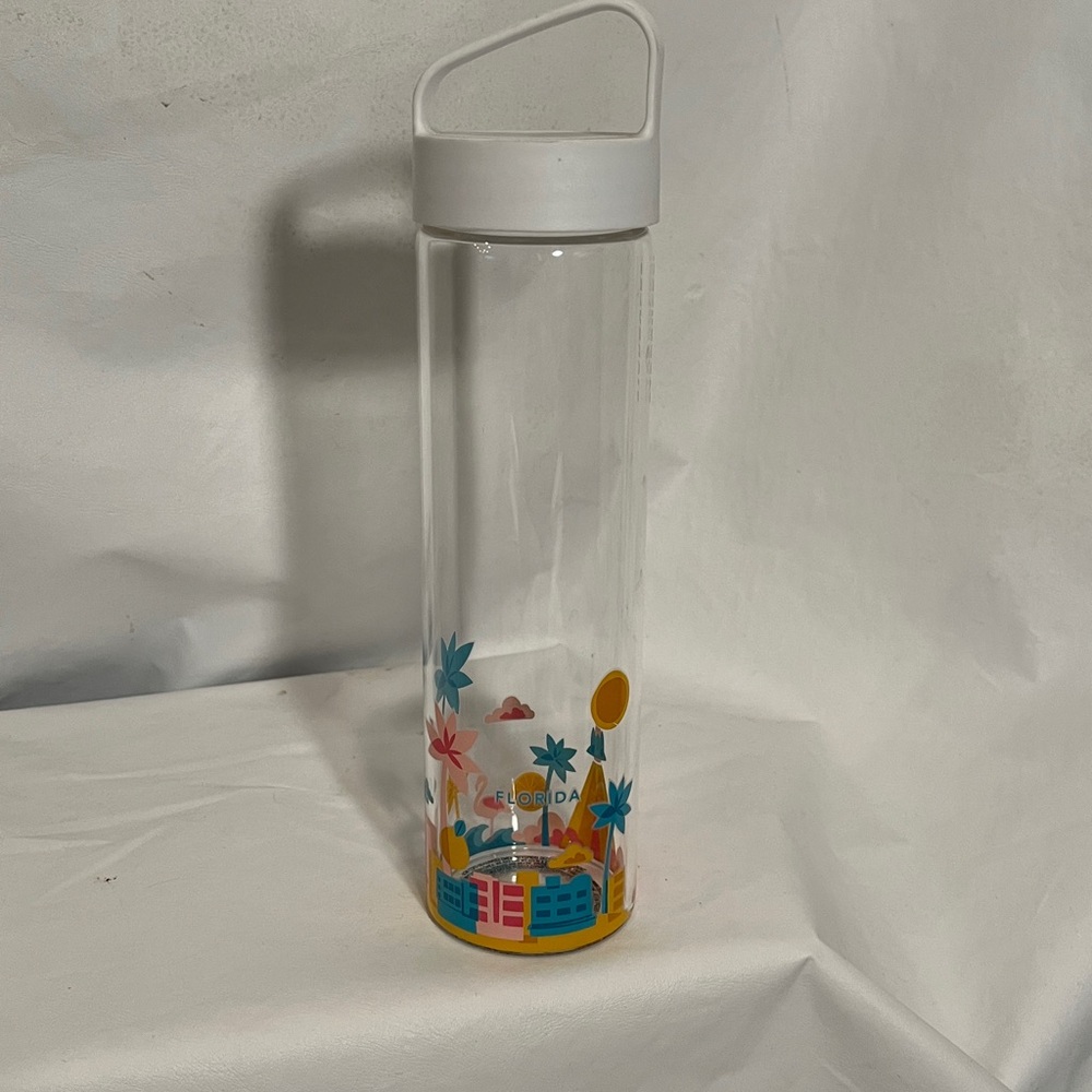 Starbucks Florida You Are Here Glass Water Bottle - Picture 2 of 8